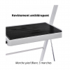 Marchepied echelle professionnelle 3 marches, blanc