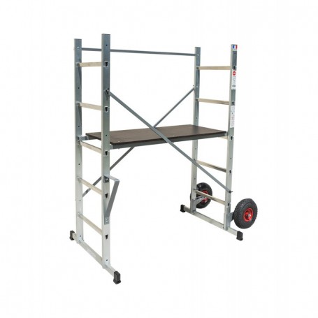 Echafaudage Aluminium Hailo Hobbystep H3 Jardin.