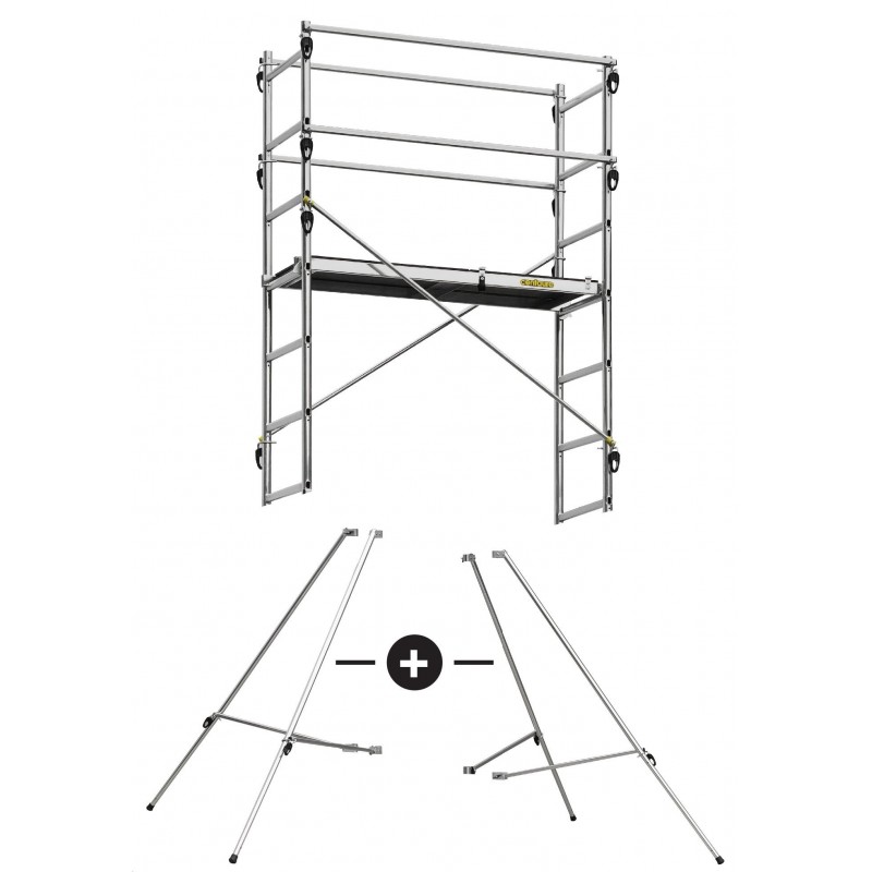 Réhausse pour échafaudage TEK'UP et QUAD'UP EVOLUTION Centaure