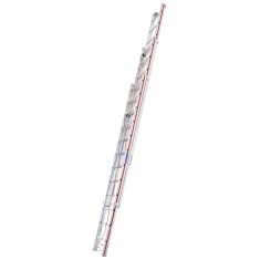 Echelle coulissante à corde, 3 plans