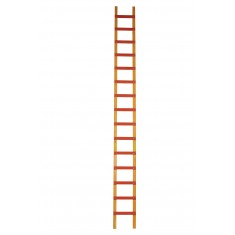 Echelle de toit en bois