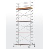 Echafaudage roulant SC60 avec traverses roulantes, plateforme 0,80 x 2,95 m