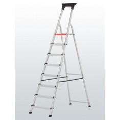 Escabeau simple accès avec marche double Alupro