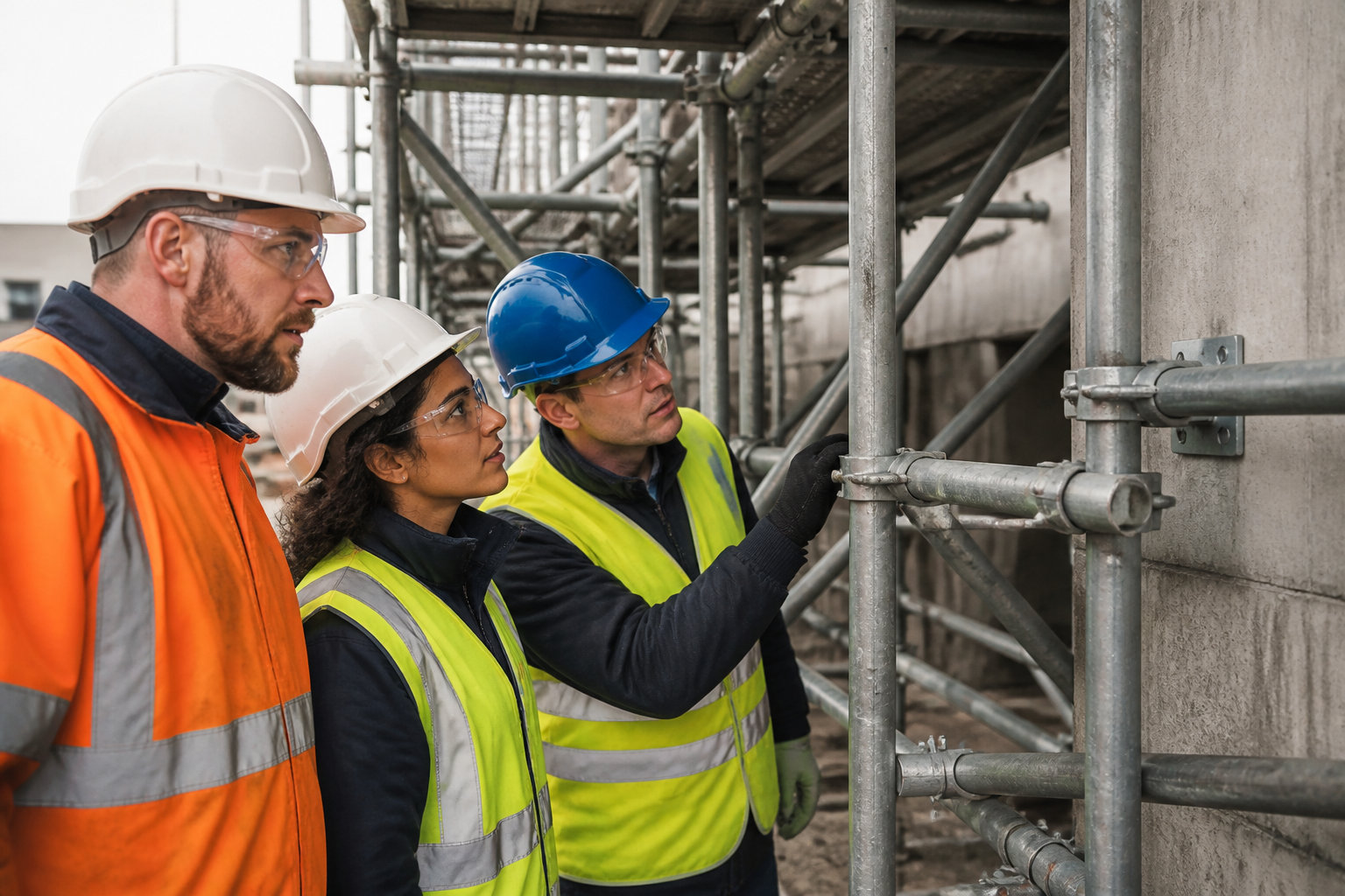 Sécurité et vérification des installations sur le terrain